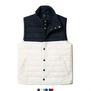 패딩조끼 퀼팅쪼끼 누빔 겨울 여성 남성 105 110 경량 아이보리