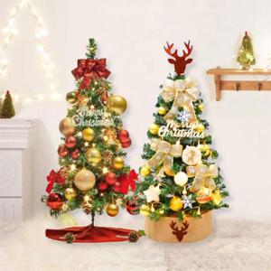 크리스마스 완제 미니트리 90cm(전구포함) 2종