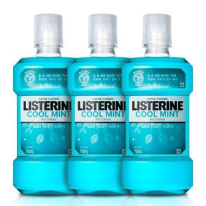 리스테린 쿨민트 마우스워시 750ml x 3개