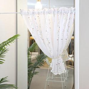 [러빙랩]러빙랩 로즈마리 프릴 주방 창문 인테리어 프렌치 바란스커튼 M