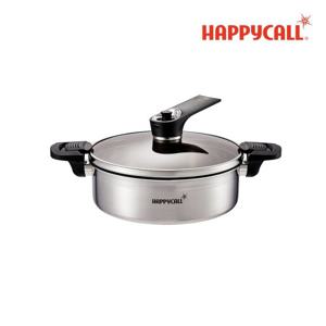 해피콜 진공 UP 통3중 IH 스테인리스 전골냄비 24cm