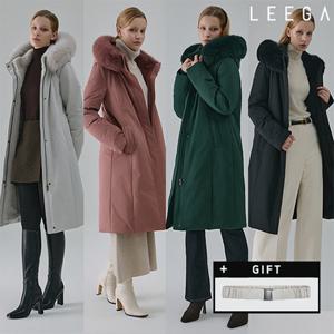 [역시즌최저가][리가]풀스킨 밍크 래빗 콤비 폭스퍼 구스다운