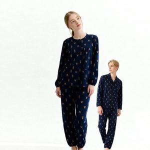 [기타브랜드]보디가드 여자 남자 겨울잠옷 커플잠옷 파자마 세트 피치기모 엄마 아빠 선물