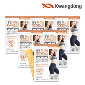 [광동] 유산균 다이어트 30포 6박스(6개월분) / 모유유래 유산균 가르시니아