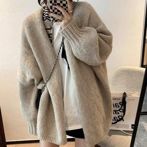 [무드무드] 리넷 루즈핏 니트 가디건