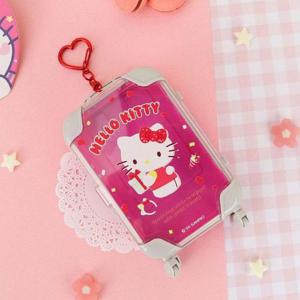[JHQSYJWZ_51JA]헬로키티 미니 캐리어 키링 가방 열쇠고리