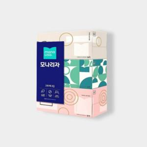 모나리자 미용티슈 280매 3개입 1팩 각티슈 화장지 갑티슈 휴지_JS