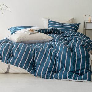 클래식 빈티지 미드센츄리 스마트 스트라이프 소프트마이크로 베개커버