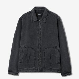 [애드호크]남성 오버핏 카라 워싱 데님점퍼(HA8DJ02-1)_CA