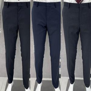 [트루젠]남자 가을 겨울 울 혼방 28인치 40인치 블랙, 네이비, 차콜 3컬러정장 바지 양복 수트 팬츠_JK