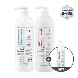 [닥터방기원] 쿨 탈모샴푸1000ml+ 랩 트리트먼트1000ml+헤어토닉150ml