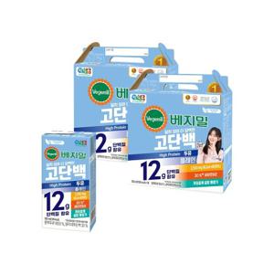 [정식품]베지밀 고단백두유 플레인 설탕무첨가 저당두유 190mlx32팩