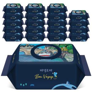 페넬로페 아기물티슈 본보야지 세느 캡형 70매*20팩