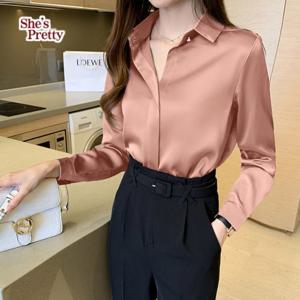 [쉬즈프리티] 베러커리어셔츠 L까지_여성셔츠