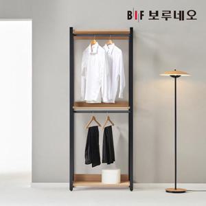 보루네오 유룸 드레스룸 시스템 옷장 시스템장 세트 E0등급 800 2단 행거장