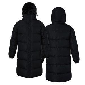 미라클 남성 여성 겨울 방한 롱패딩 점퍼 벤치 코트 아우터 블랙