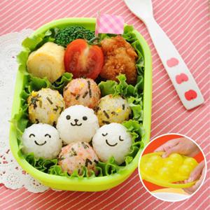 예쁜 소풍 도시락 만들기 도구 꾸미기 소품 미니원형 주먹밥틀 메이커 7구 K696