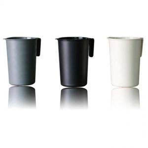 (WFJKTI1) 손잡이 원형 음식물쓰레기통2리터-주방 가정용 종량제봉투