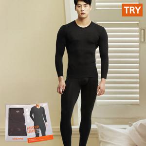 트라이 남자내복 발열내의 동내의 얇은내의 히트업 LIGHT남상하