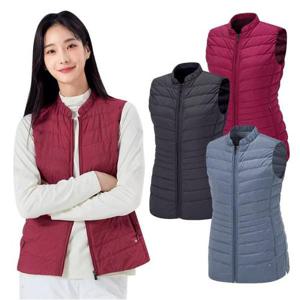 [콜핑]1974VK580W 구스 패딩 보온 이너 내피 여자 겨울 경량 패딩 조끼