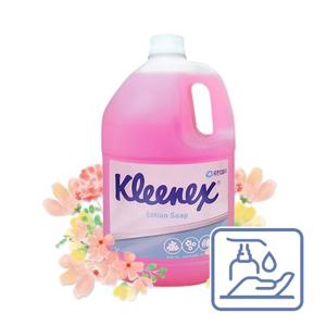 크리넥스 핑크 로션솝 대용량 핸드워시 플로럴향 4L