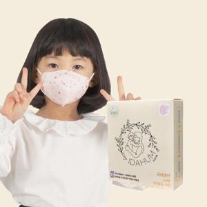 [아이다움]캐릭터 유아 어린이 마스크 살색토끼