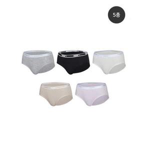 [푸마 언더웨어]여성 말랑 터치 휴식 팬티 5종세트