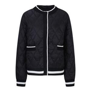 [신원아울렛]덕다운 퀼팅 니트 트리밍 경량 점퍼 SJHJX9619 B