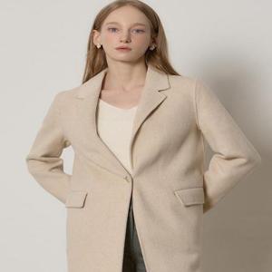 [쉬즈미스][쉬즈미스(SHESMISS)] 포멀한 울 베이직 싱글 코트 (택가격 398000원)