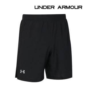 언더아머 반바지 론치 7인치 쇼츠 남성 블랙 1382620-001