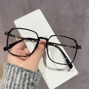패션 심플 안경 남성안경테 사각 남자뿔테안경 (3gsDO)