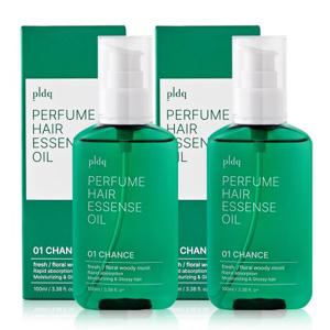 퍼퓸 아르간 헤어에센스 100ml 1+1 헤어세럼 헤어오일 5가지 식물성오일 손상모 케어