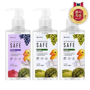 세이프 주방세제 천연미네랄 용기형 385ml x 3개 (오리지널/마일드 택1)