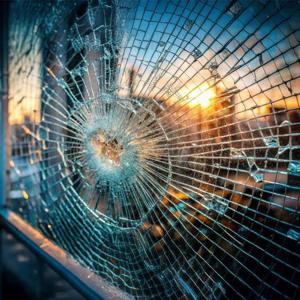 유리 안전필름 투명 비산방지 시트지 100x100cm