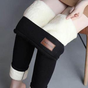 따뜻한 팬츠 여성 겨울 바지 양털 한가득 (WA1F50C)