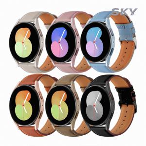 스카이 갤럭시워치 7 6 5 4 가죽 스트랩 레더 밴드 시계줄 6색상 GLB