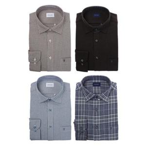 갤러리아_예작 남자셔츠 겨울 긴팔 고급 기모 남방 (일반핏) YJ4WBR126BE외4