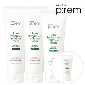 ♥홈앤단독구성♥ 메이크프렘 세이프미 모이스처 클렌징폼 250ml+250ml+170ml  +(증정)클렌징폼 50ml