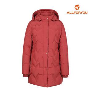 [올포유][올포유] 여성 후드 탈부착 변형 퀼팅 슬림핏 구스 다운 점퍼 ALDJLA131-431