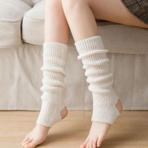 [루즈루나]부츠 겨울 방한 발토시 고리 니트레그워머 다리워머