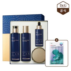 닥터지 블랙스네일 프레스티지 4종 풀 기초 세트 (토너150mL, 에멀전150mL, 앰플50mL, 크림50mL)+마스크1P