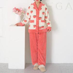 [엄마옷 로즈맘] 상몬수면홈웨어상하세트