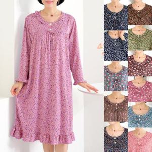 [엄마옷 로즈맘] 동빈리본피치기모홈웨어원피스