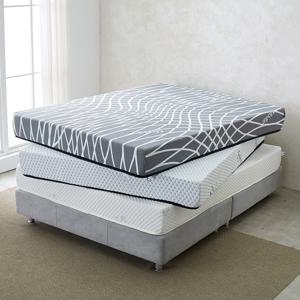 국산 탄탄한 일루와 템포폼20T 킹 K 토퍼매트리스 침대 수면매트 iR009
