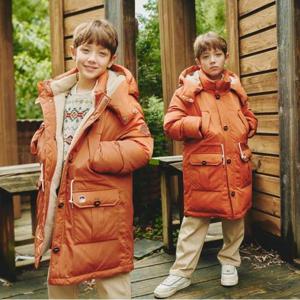 [포인터웍스]리틀캠퍼 불꽃 다운점퍼 ISW31JN02G_OR