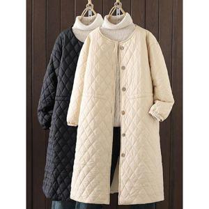 [넬리]메이플 롱 퀼팅 자켓_NC3JP011