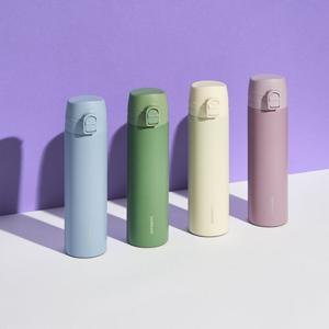 [본사] 락앤락 슬림핏 원터치 텀블러 400ml (아이보리/바이올렛/블루/그린)