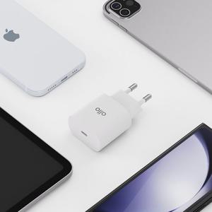 [텐텐] 알로코리아 컴팩트 25W C타입 초고속충전기+고속충전 케이블 UC125PPS