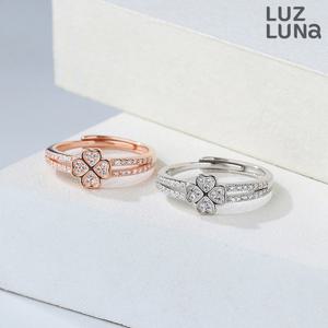 [루즈루나] 트에츠 행운 실버925 오픈링반지