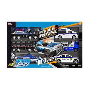 씽크토이 112 경찰특공대 10종 경찰차 헬기 트럭 장난감